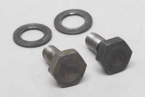 Campagnolo Nuovo/Super Record / Gran Sport (748) Later Type Black Vintage Crank Bolts - Pedal Pedlar - Bike Parts For Sale