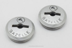 Gazelle Vintage Crank Dust Caps / Covers - Pedal Pedlar - Bike Parts For Sale