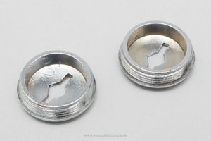 Sakae/Ringyo (SR) Aluminium Vintage Crank Dust Caps / Covers - Pedal Pedlar - Bike Parts For Sale