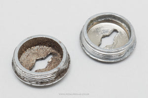 Sakae/Ringyo (SR) Aluminium Vintage Crank Dust Caps / Covers - Pedal Pedlar - Bike Parts For Sale