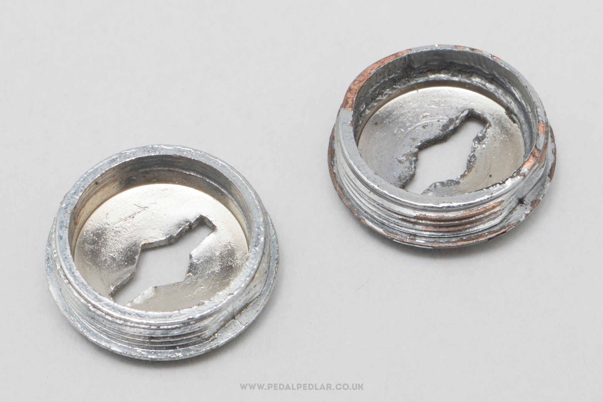 Sakae/Ringyo (SR) Aluminium Vintage Crank Dust Caps / Covers - Pedal Pedlar - Bike Parts For Sale