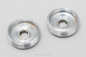 Ofmega Competizione / Super Competizione Steel Vintage Crank Dust Caps / Covers - Pedal Pedlar - Bike Parts For Sale