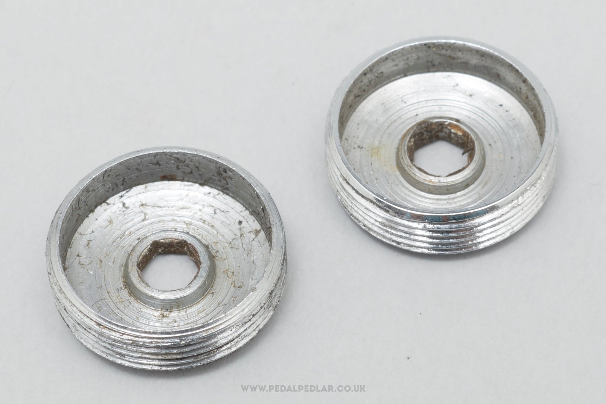 Campagnolo Nuovo/Super Record / Gran Sport / Triomphe (756) 'Brev' Vintage Crank Dust Caps / Covers - Pedal Pedlar - Bike Parts For Sale