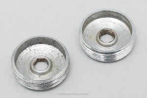 Campagnolo Nuovo/Super Record / Gran Sport / Triomphe (756) 'Brev' Vintage Crank Dust Caps / Covers - Pedal Pedlar - Bike Parts For Sale