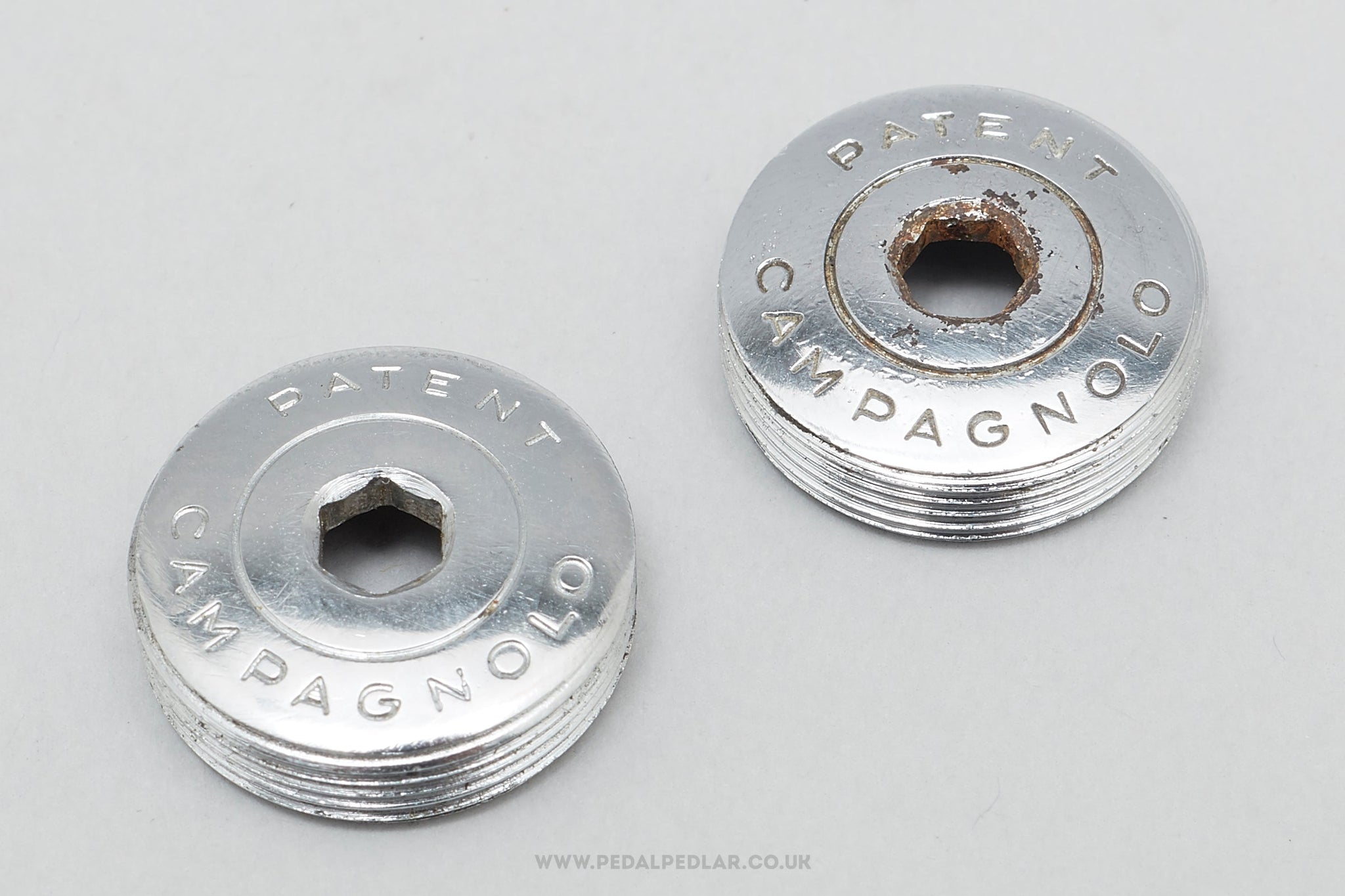 Campagnolo Nuovo Super Record Gran Sport Crank Dust Caps