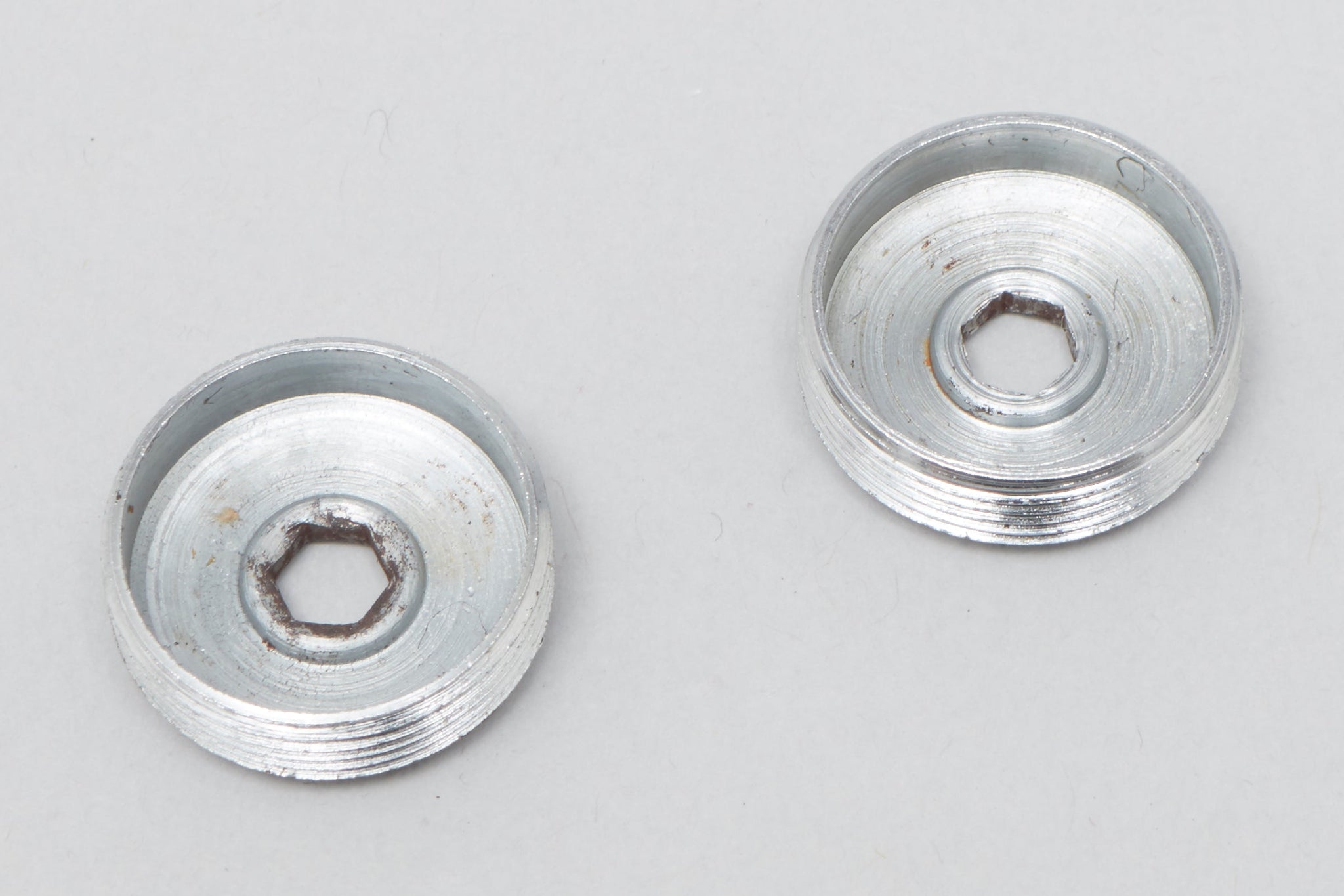 Campagnolo Nuovo/Super Record / Gran Sport (756) 'Patent' Later Type Vintage Crank Dust Caps / Covers - Pedal Pedlar - Bike Parts For Sale