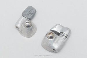 Shimano Dura-Ace (SM-ST74) Classic Flat Down Tube Gear Cable Stops / Barrel Adjusters - Pedal Pedlar - Bike Parts For Sale