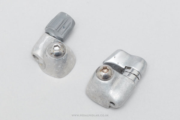 Shimano Dura-Ace (SM-ST74) Classic Flat Down Tube Gear Cable Stops / Barrel Adjusters - Pedal Pedlar - Bike Parts For Sale