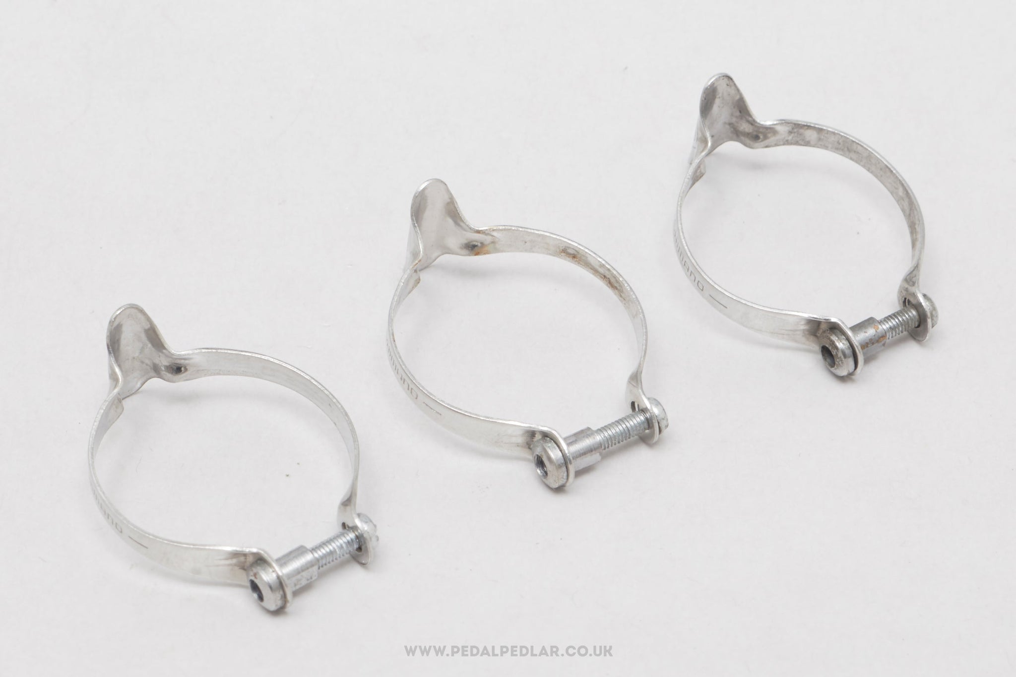 Shimano Dura-Ace (855 9003-2) Vintage Top Tube Brake Cable Guides / Housing Clips Set - Pedal Pedlar - Bike Parts For Sale