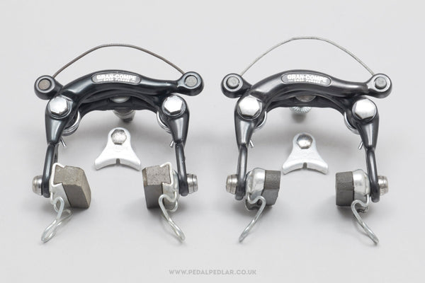 Dia-Compe Gran Compe (GC610) Black Vintage Centre Pull Brake Calipers - Pedal Pedlar - Bike Parts For Sale