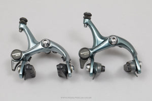 Shimano 105 (BR-1050) Blue/Green Anodised c.1988 Vintage Brake Calipers - Pedal Pedlar - Bike Parts For Sale