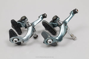 Shimano 105 (BR-1050) Blue/Green Anodised c.1988 Vintage Brake Calipers - Pedal Pedlar - Bike Parts For Sale