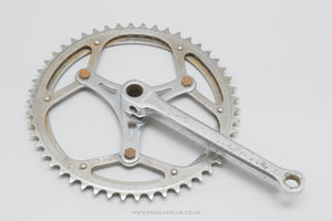 Durax 3 Slotted Arms Vintage 50 / 46T 170 mm Right Crank Arm / Chainring Set - Pedal Pedlar - Bike Parts For Sale