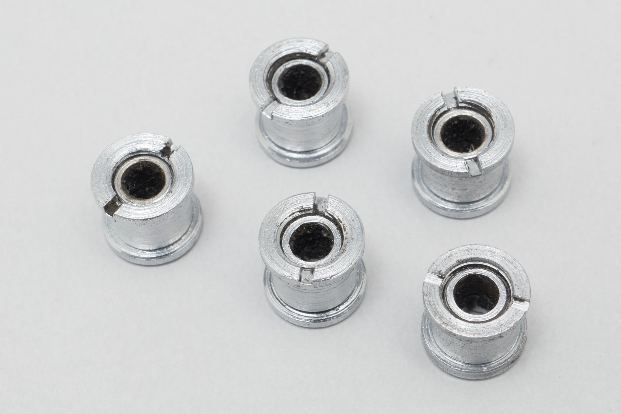 Campagnolo Record (754/755) 'Patent' Early Type Vintage Chainring Bolts Set - Pedal Pedlar - Bike Parts For Sale