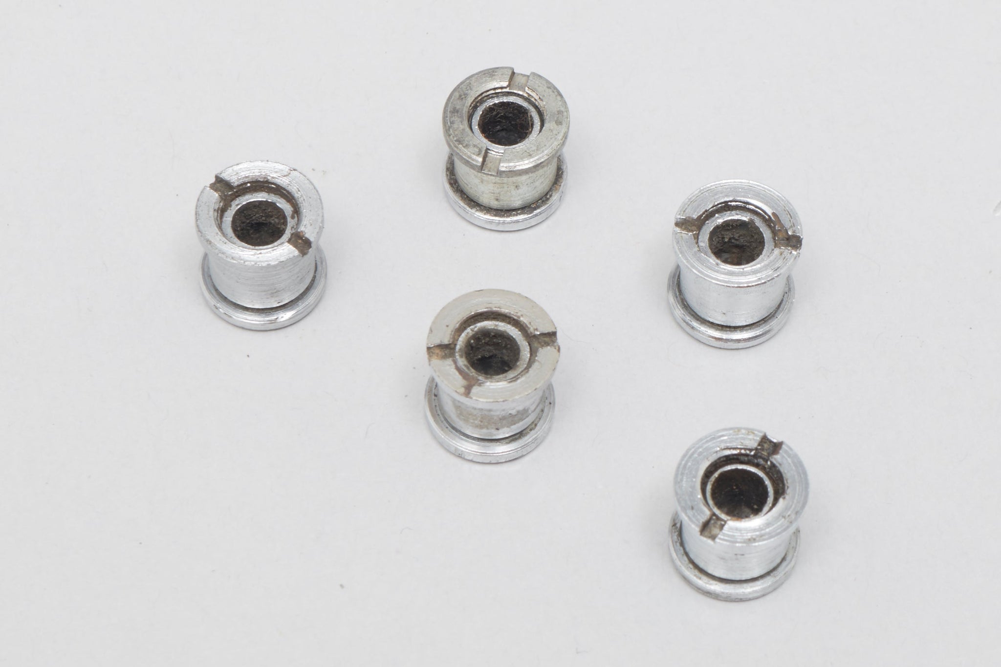 Campagnolo Record (754/755) 'Patent' Early Type Vintage Chainring Bolts Set - Pedal Pedlar - Bike Parts For Sale