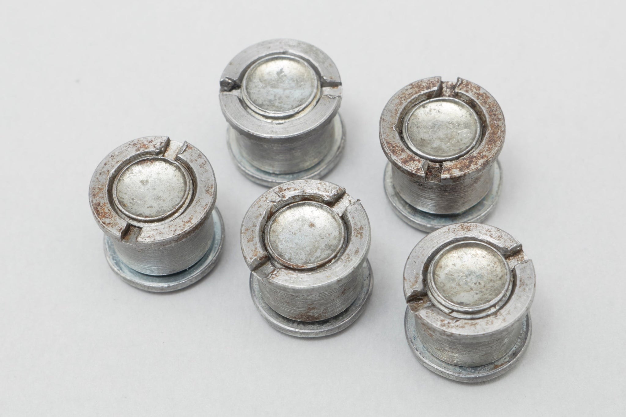 Ofmega Vintage Chainring Bolts Set - Pedal Pedlar - Bike Parts For Sale