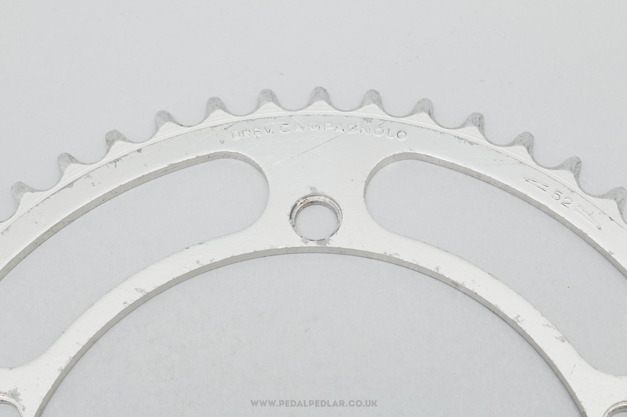Campagnolo Nuovo Gran Sport (753/GS-144) 'Brev' Vintage 52T 144 BCD Outer Chainring - Pedal Pedlar - Bike Parts For Sale