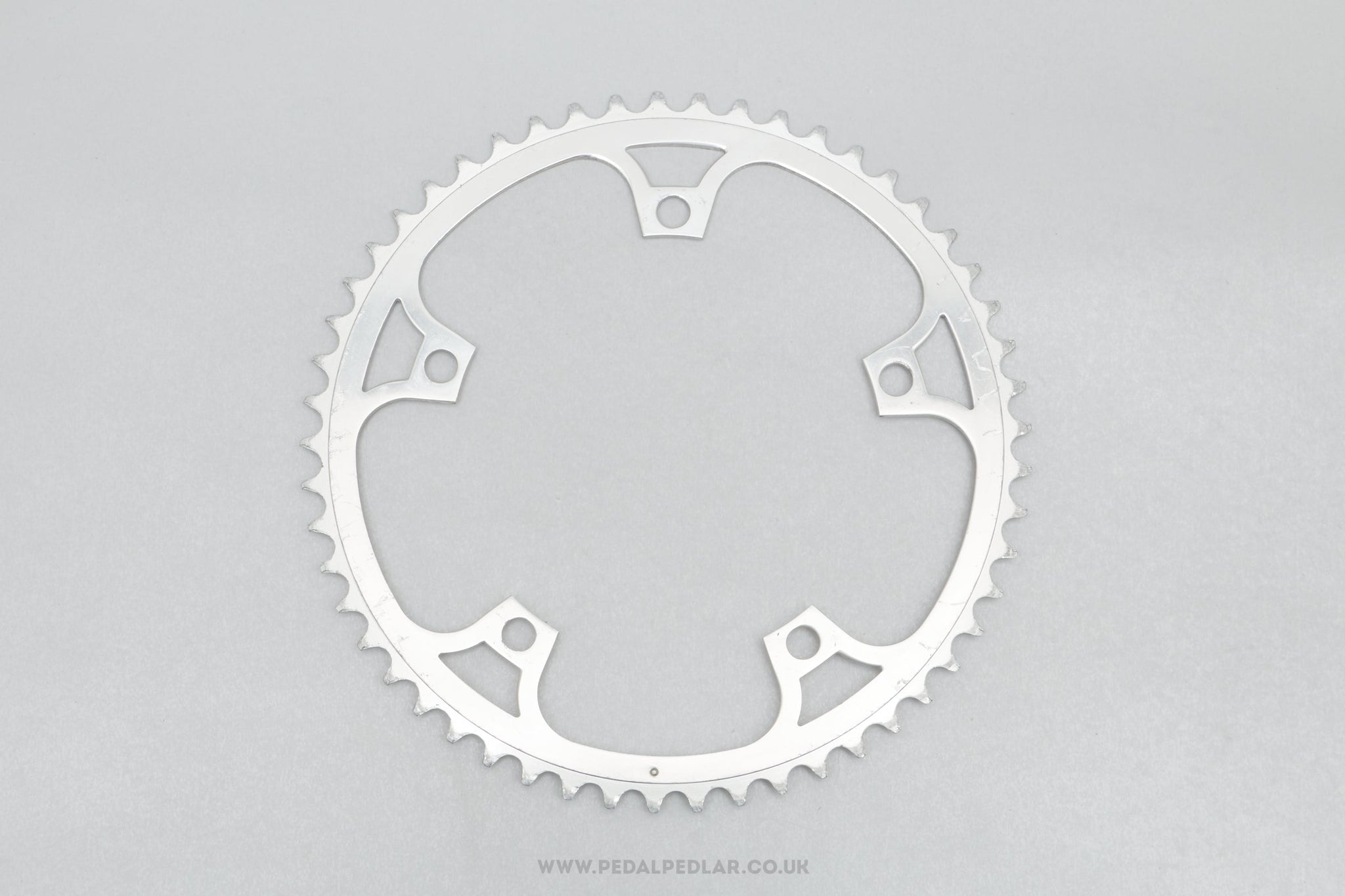 Campagnolo Super Record (753/A) 'Brev' Vintage 53T 144 BCD Outer Chainring - Pedal Pedlar - Bike Parts For Sale