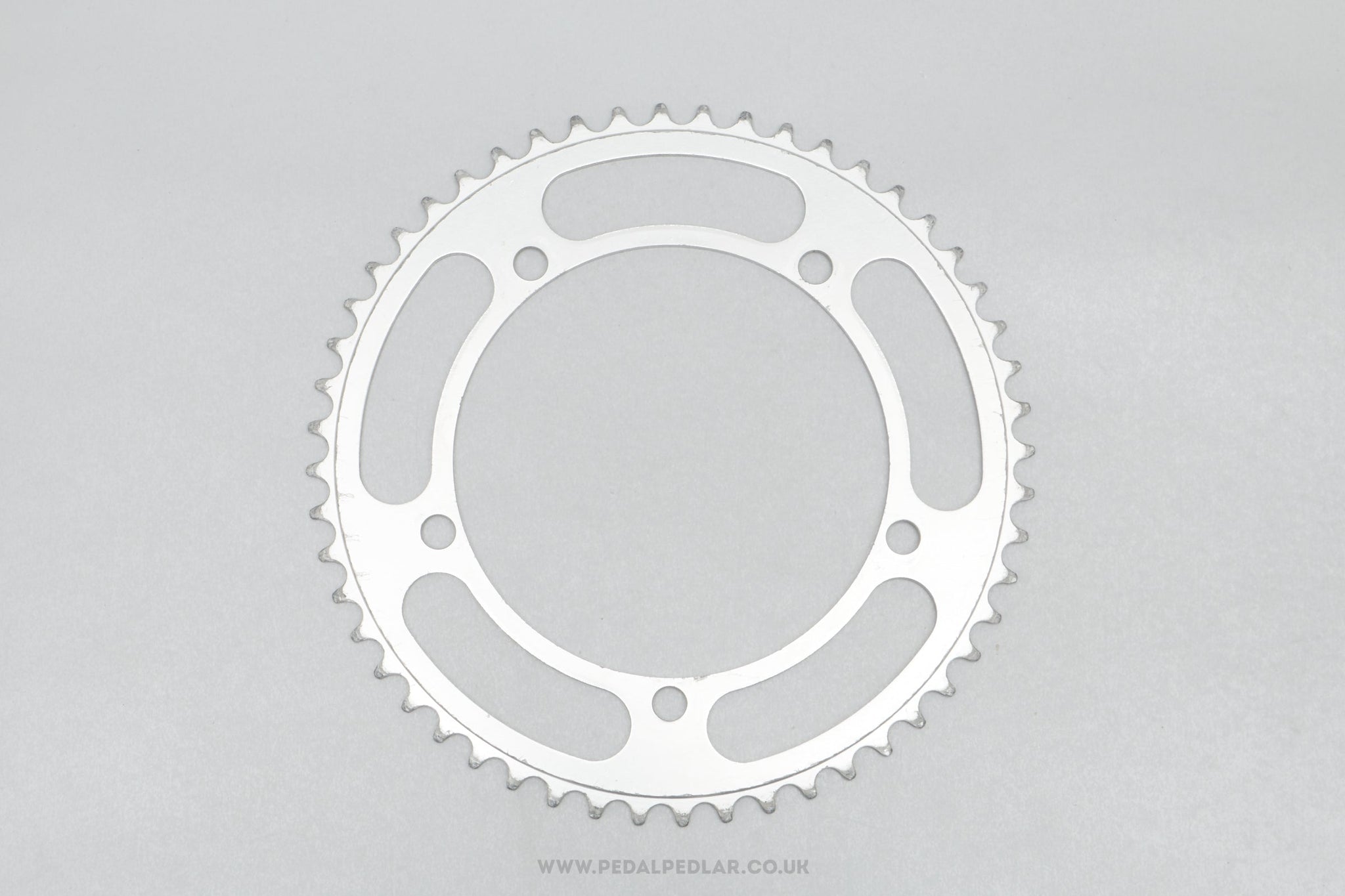 Campagnolo Nuovo Gran Sport (753/GS-144) 'Patent' Vintage 52T 144 BCD Outer Chainring - Pedal Pedlar - Bike Parts For Sale