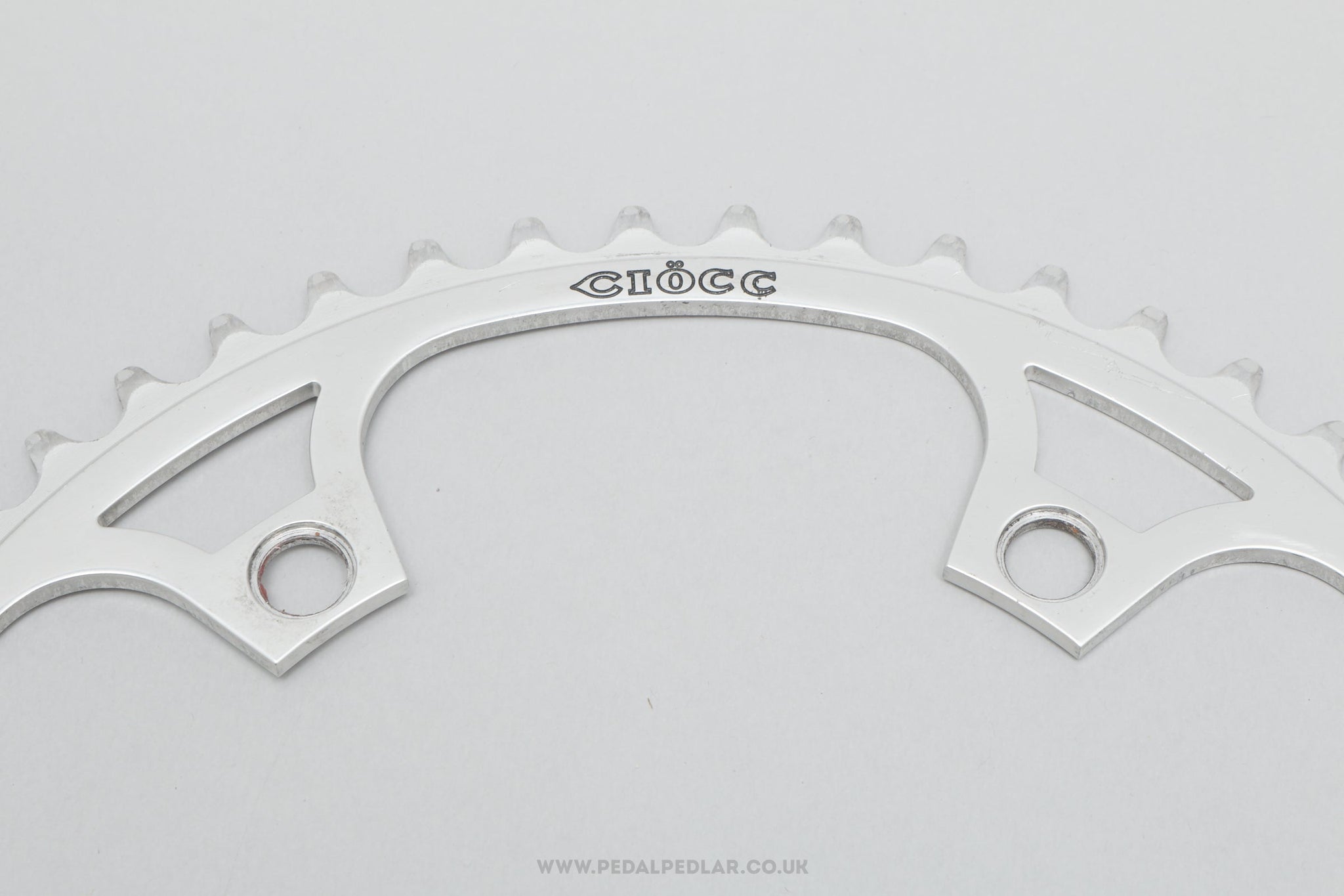 Campagnolo Super Record (753/A) 'Patent' Ciocc Pantographed Vintage 52T 144 BCD Outer Chainring - Pedal Pedlar - Bike Parts For Sale