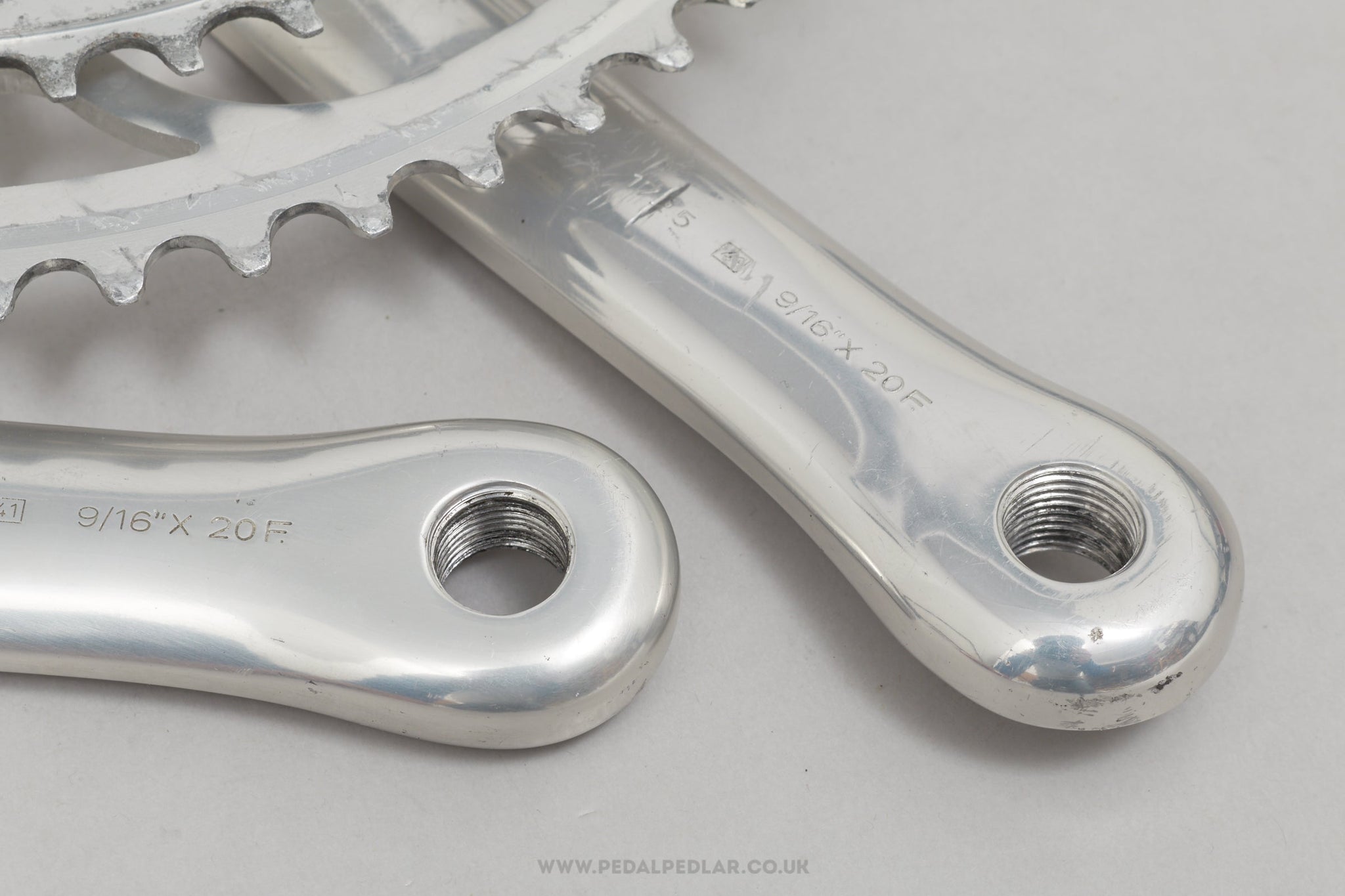 Campagnolo Chorus (706/101) c.1988 Vintage Chainset - Pedal Pedlar - Bike Parts For Sale