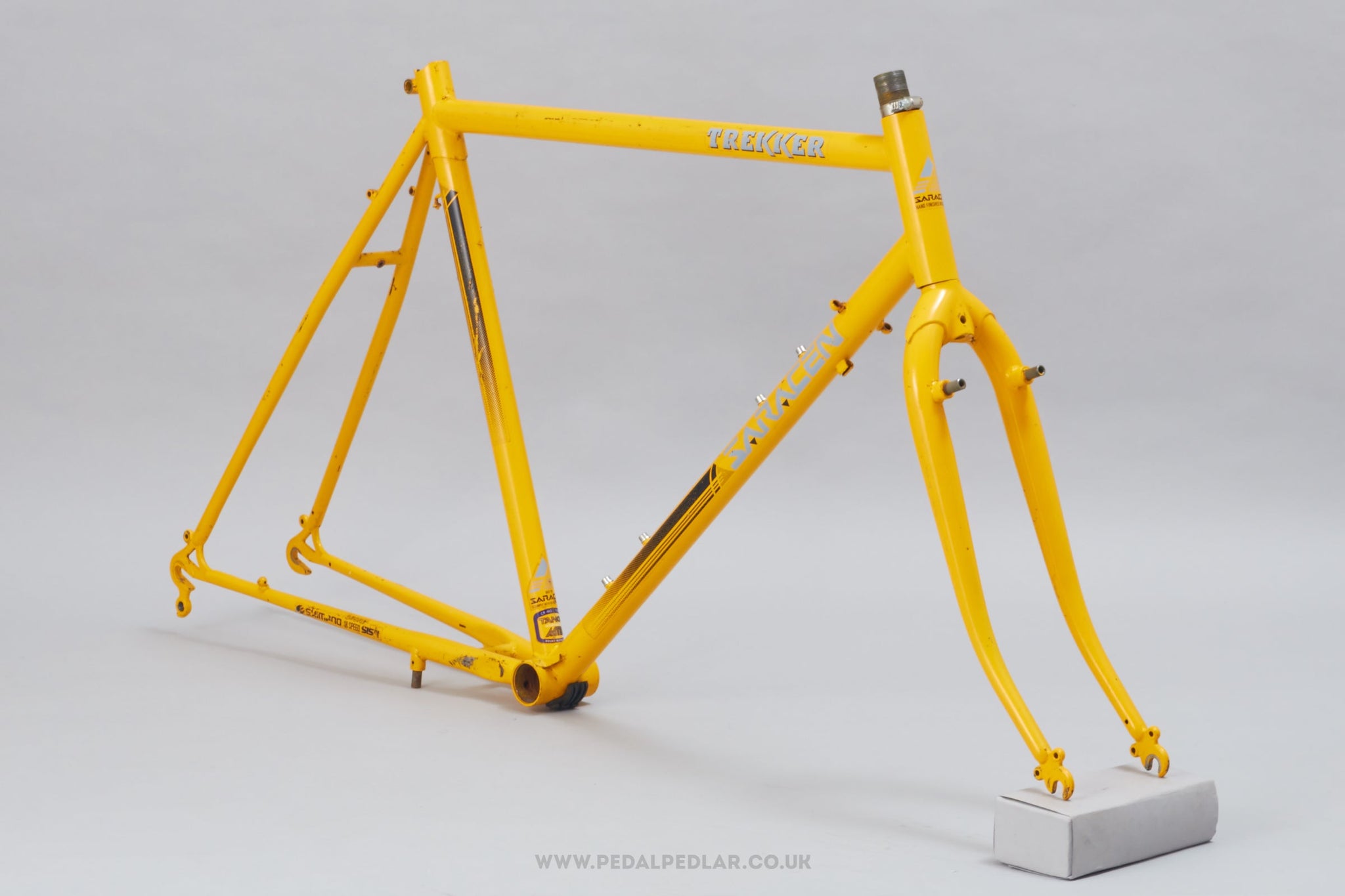 51cm Saracen Trekker c.1987 Vintage British Steel All Terrain Bike Frame Set