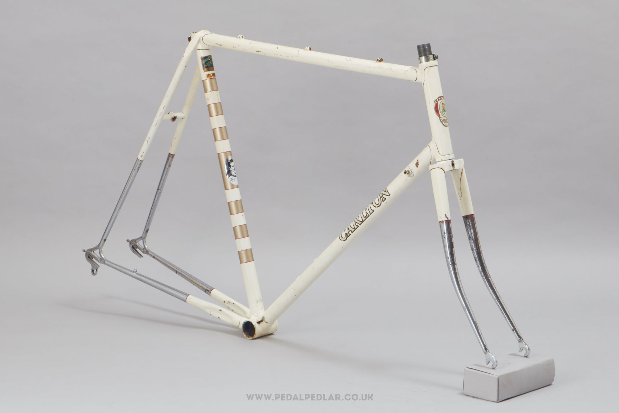 59cm Carlton Contre La Montre Road Bike Frame Set Vintage Bike