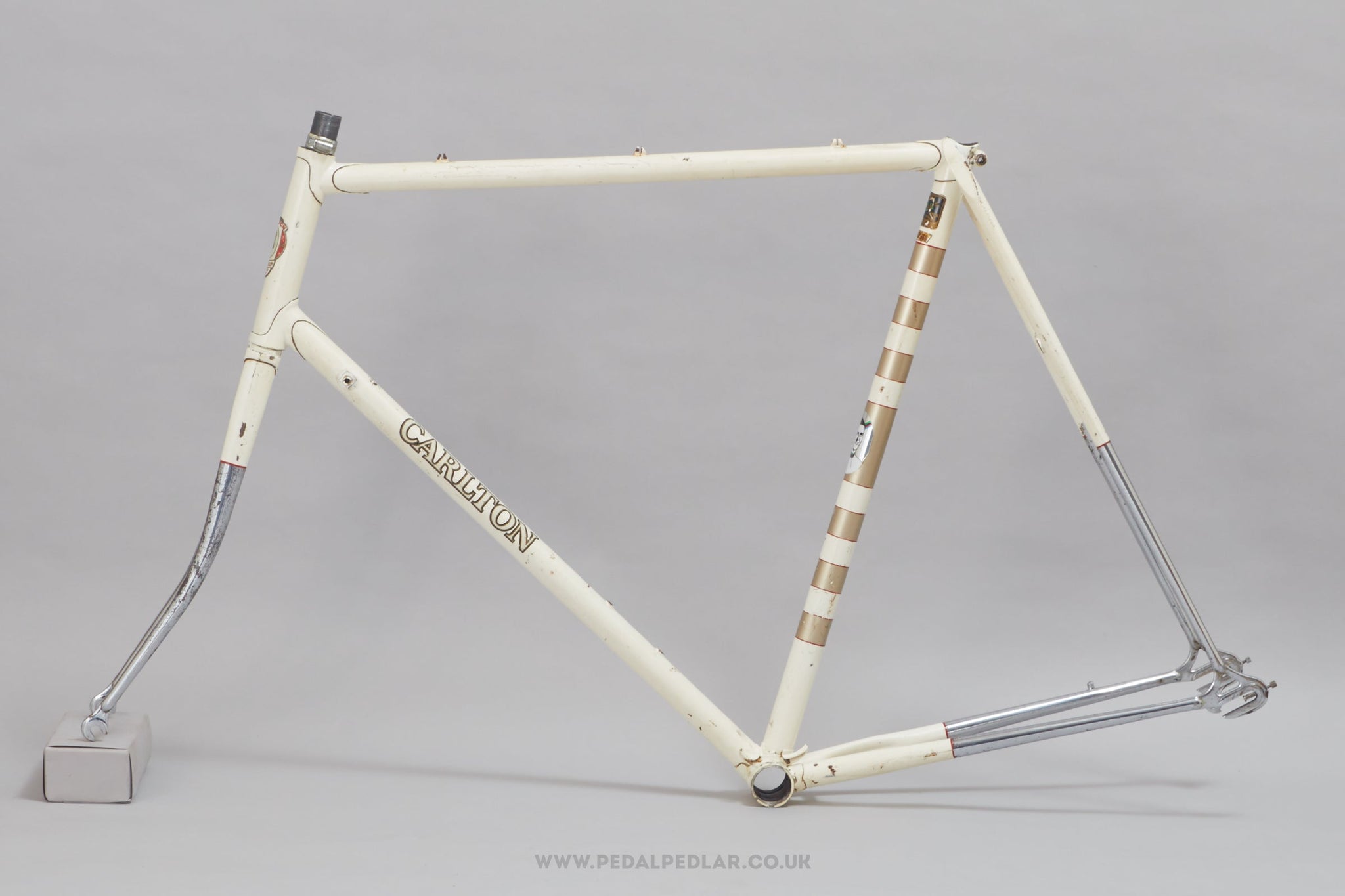 59cm Carlton Contre La Montre Road Bike Frame Set Vintage Bike