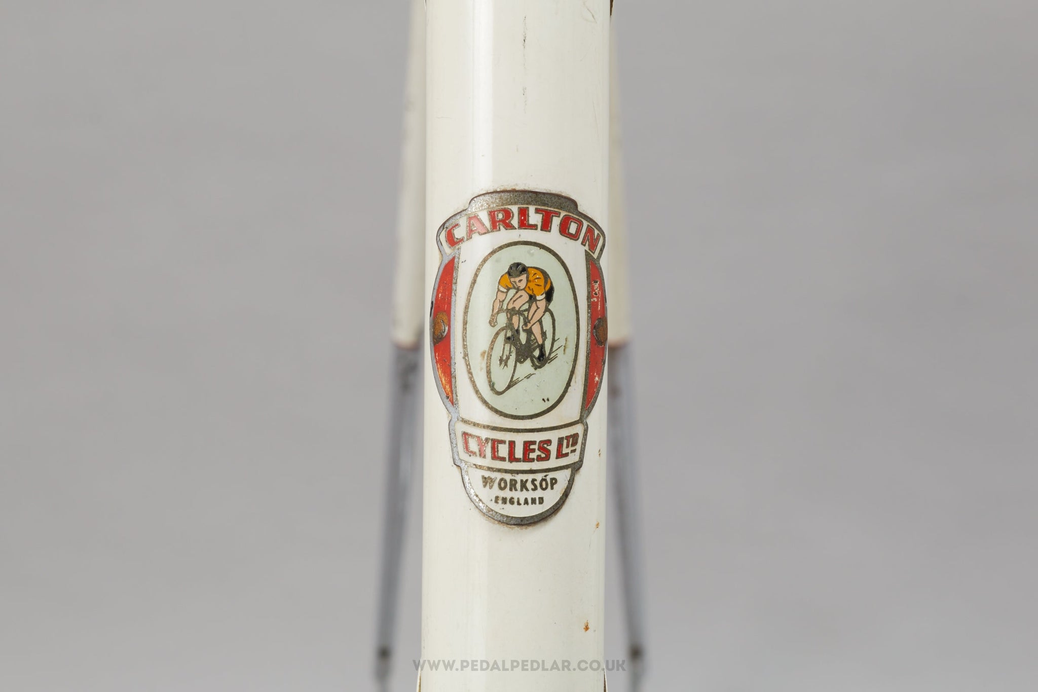 59cm Carlton Contre La Montre c.1972 Vintage British Steel Road Bike Frame Set - Pedal Pedlar - Bike Frames For Sale