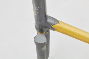 59cm Raphael Geminiani Vintage French Road Bike Frame - Pedal Pedlar - Framesets For Sale