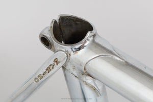 54cm Marino Chromed Vintage Italian Road Bike Frame - Pedal Pedlar - Framesets For Sale