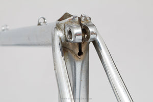 54cm Marino Chromed Vintage Italian Road Bike Frame - Pedal Pedlar - Framesets For Sale