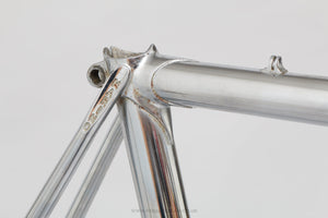 54cm Marino Chromed Vintage Italian Road Bike Frame - Pedal Pedlar - Framesets For Sale