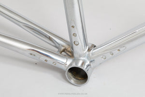 54cm Marino Chromed Vintage Italian Road Bike Frame - Pedal Pedlar - Framesets For Sale
