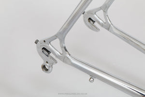 54cm Marino Chromed Vintage Italian Road Bike Frame - Pedal Pedlar - Framesets For Sale