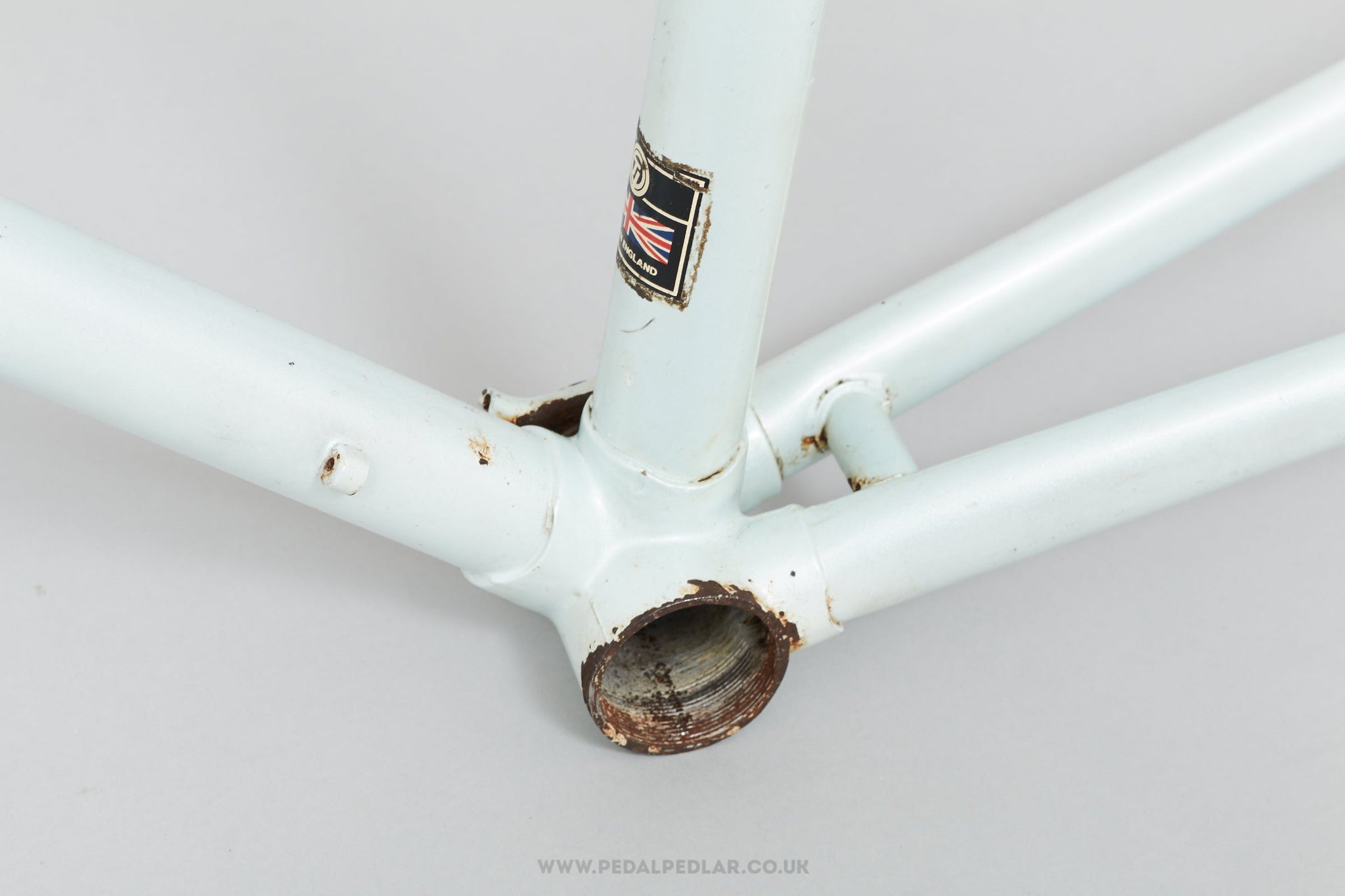 58.5cm Carlton Pro-Am c.1981 Vintage British Road Bike Frame - Pedal Pedlar - Framesets For Sale