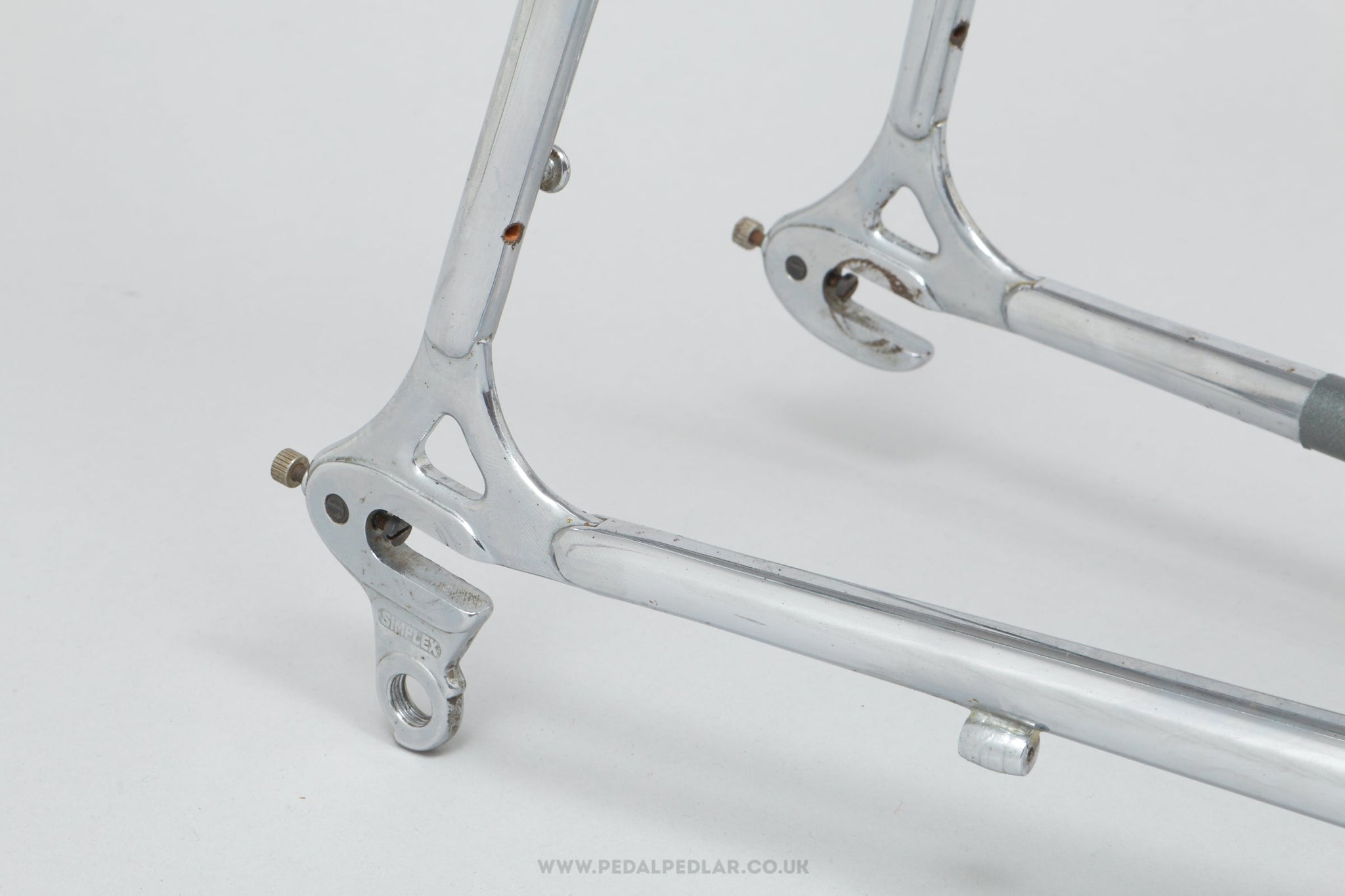 58.5cm Peugeot Puymorens Road Bike Frame Shop Vintage Framesets Pedal Pedlar