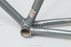 58.5cm Peugeot Puymorens c.1986 Vintage French Road Bike Frame - Pedal Pedlar - Framesets For Sale