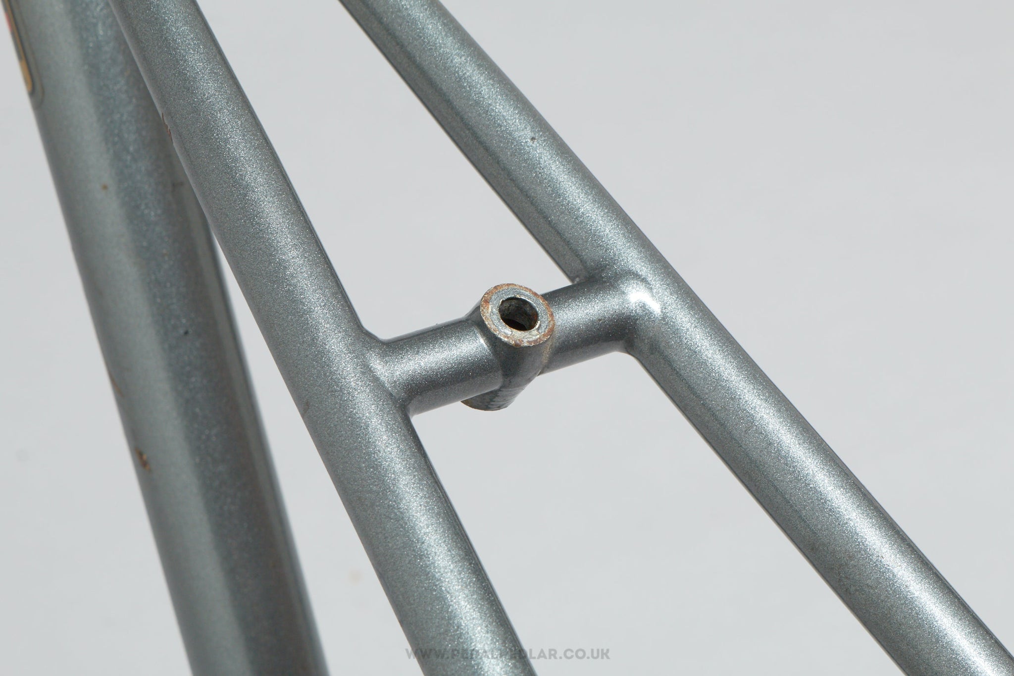 58.5cm Peugeot Puymorens c.1986 Vintage French Road Bike Frame - Pedal Pedlar - Framesets For Sale