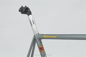 58.5cm Peugeot Puymorens c.1986 Vintage French Road Bike Frame - Pedal Pedlar - Framesets For Sale