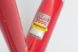49.5cm Bianchi Pro Race Team Classic Italian Road Bike Frame - Pedal Pedlar - Framesets For Sale