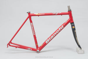49.5cm Bianchi Pro Race Team Classic Italian Road Bike Frame - Pedal Pedlar - Framesets For Sale