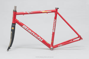 49.5cm Bianchi Pro Race Team Classic Italian Road Bike Frame - Pedal Pedlar - Framesets For Sale