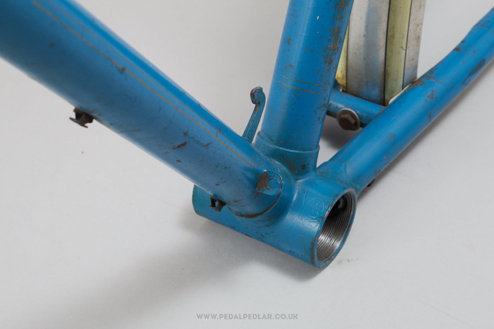 55.5cm Peugeot PL-8 Vintage French Steel Road Bike Frame Set - Pedal Pedlar - Framesets For Sale