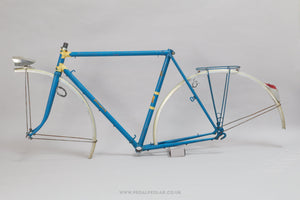 55.5cm Peugeot PL-8 Vintage French Steel Road Bike Frame Set - Pedal Pedlar - Framesets For Sale