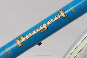 55.5cm Peugeot PL-8 Vintage French Steel Road Bike Frame Set - Pedal Pedlar - Framesets For Sale
