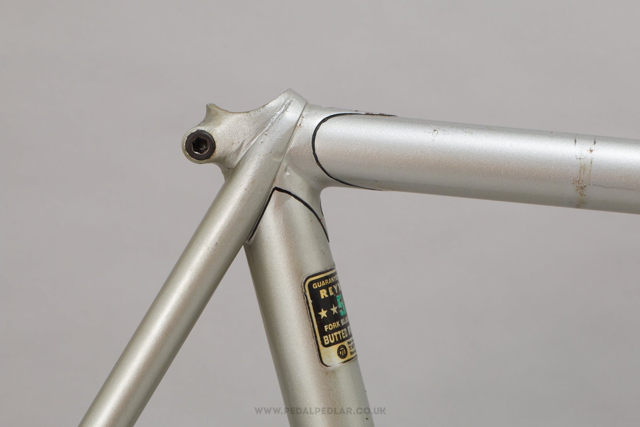 56cm Henry Burton Vintage British Steel Road Bike Frame Set - Pedal Pedlar - Framesets For Sale