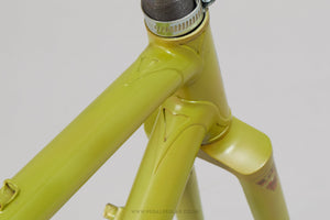 50.5cm Witcomb c.1979 Vintage British Steel Road Bike Frame Set - Pedal Pedlar - Framesets For Sale