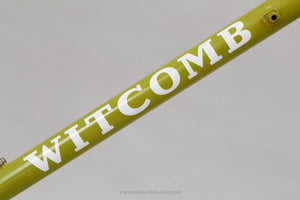 50.5cm Witcomb c.1979 Vintage British Steel Road Bike Frame Set - Pedal Pedlar - Framesets For Sale