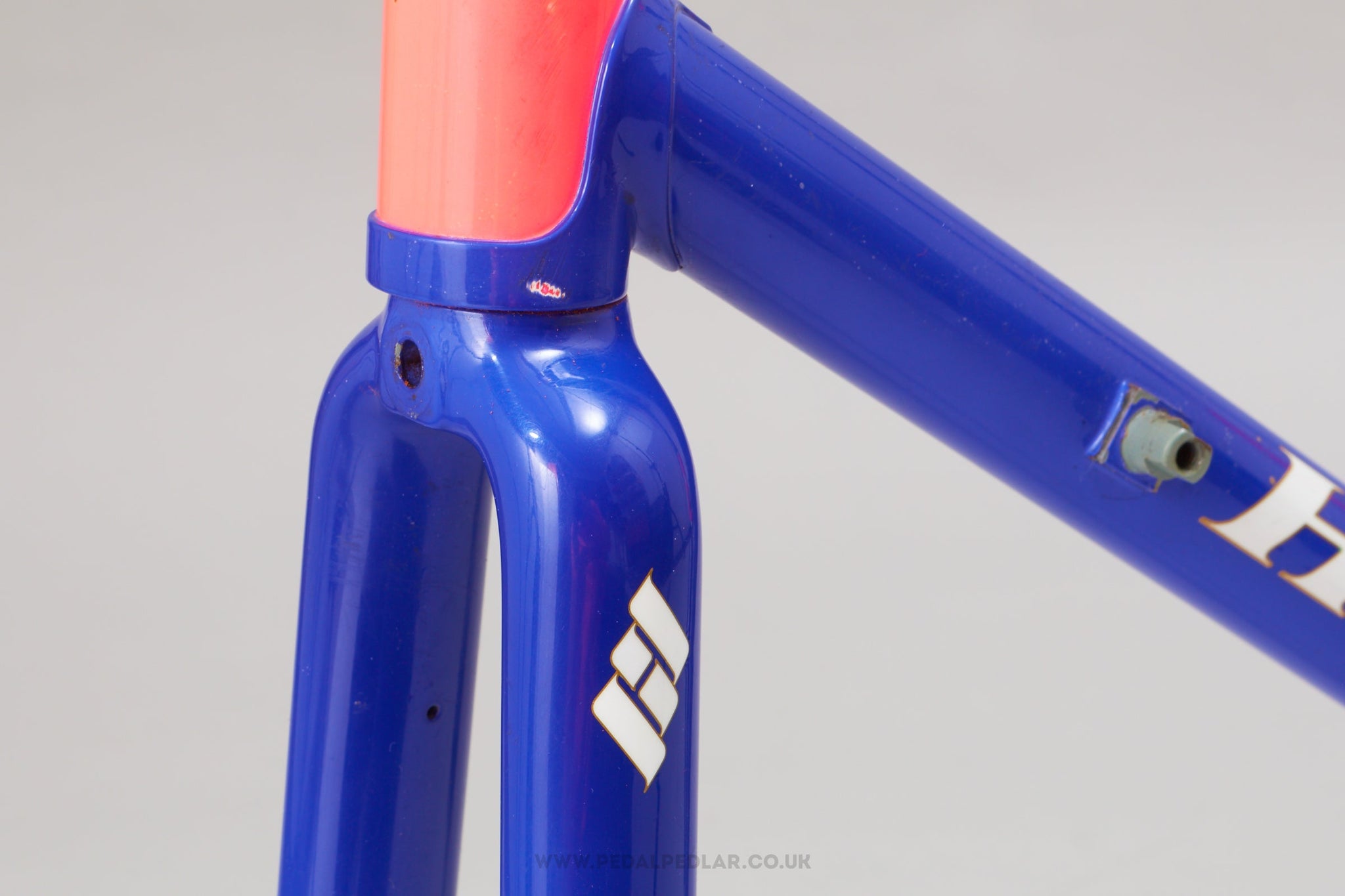 55.5cm Bill Holland Vintage American Steel Road Bike Frame Set - Pedal Pedlar - Bike Frames For Sale